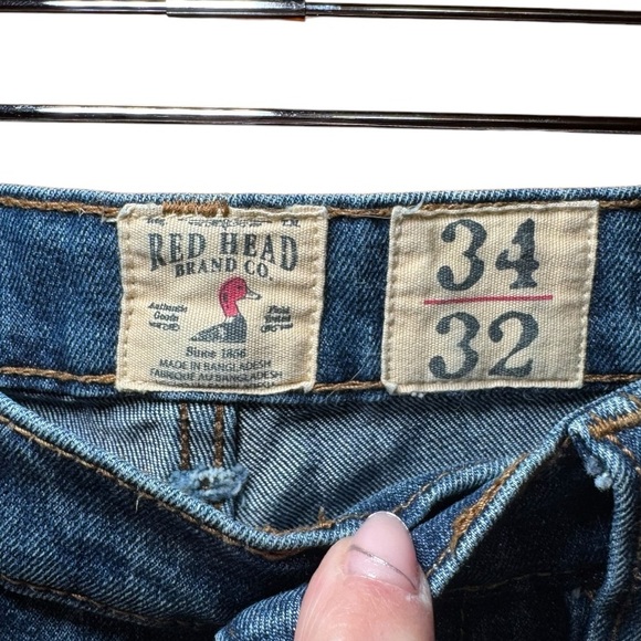 RED HEAD BRAND CO Men’s Jeans 34x32 - Picture 2 of 12